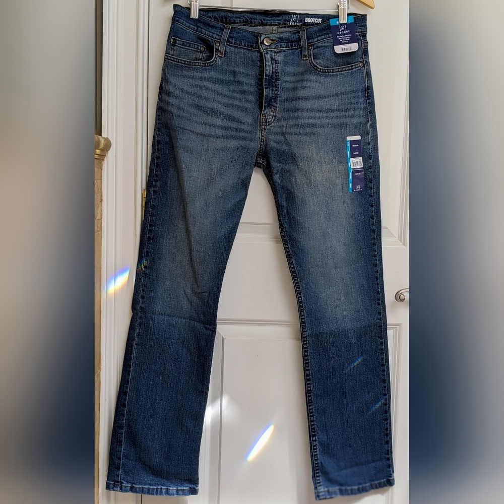 NWT Men's Bootcut Denim Jeans